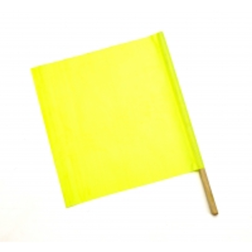 Lime Vinyl Highway Safety Flags, 18 in. - 764083943912