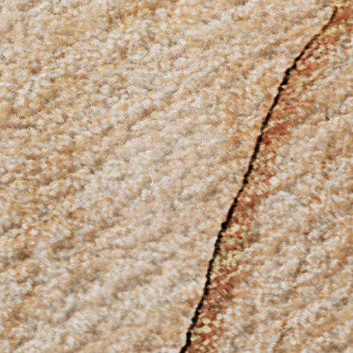 3' X 5' Orange And Ivory Abstract Washable Area Rug With UV Protection - 880024848723