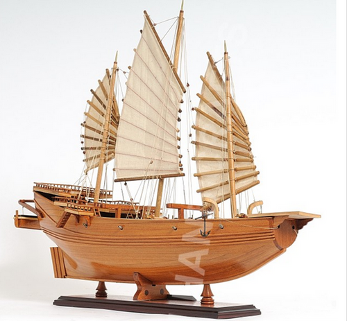 Bruce Lee Movie-Inspired "Chinese Junk" Model Ship - 616983880753