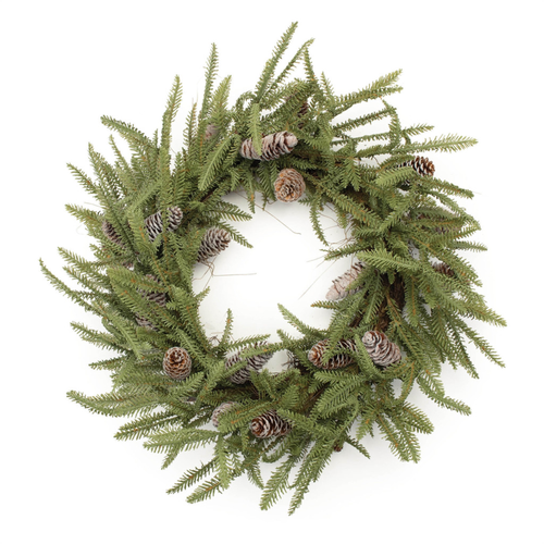 Christmas Pine And Pinecone Artificial Wreath - 880016595000