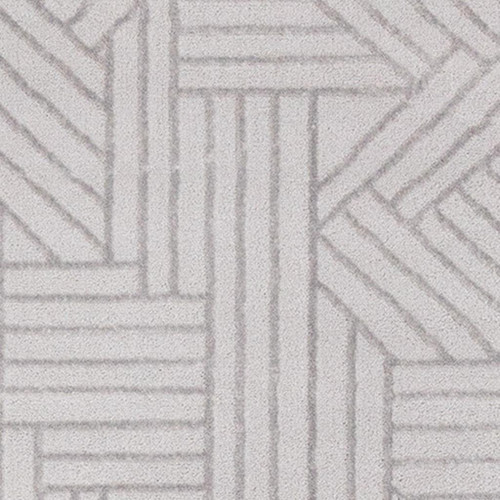 8' X 11' Gray And Beige Geometric Area Rug - 880024842257