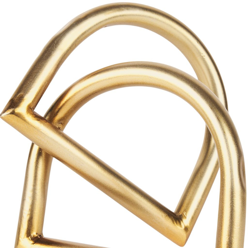 Iron Abstract Modern Tabletop Sculpture - 880024627915