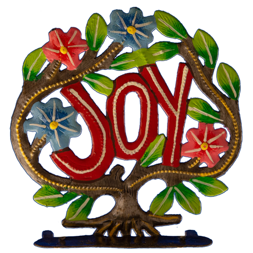 Freestanding Painted Joy Tree - 695924869897