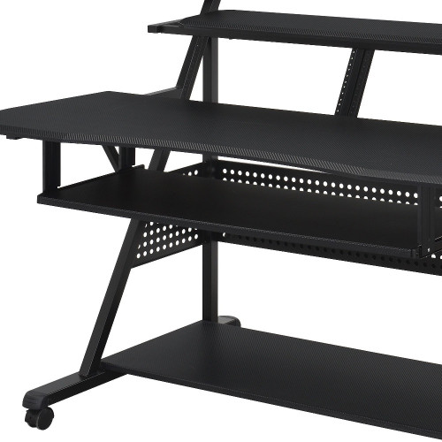 67" Black Music Desk - 606114865353