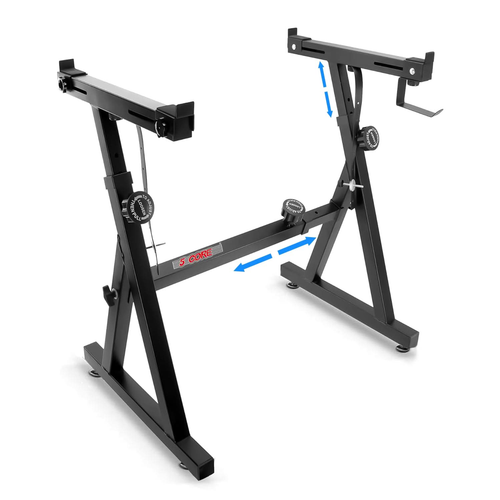 Keyboard Stand Z Style Heavy Duty Sturdy Piano Riser Height Adjustable Holder - 810144131931