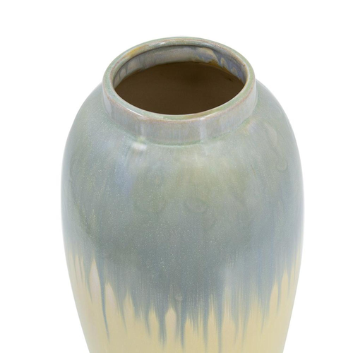 Reactive Glaze Ceramic Cylinder Table Vase - 880016543049