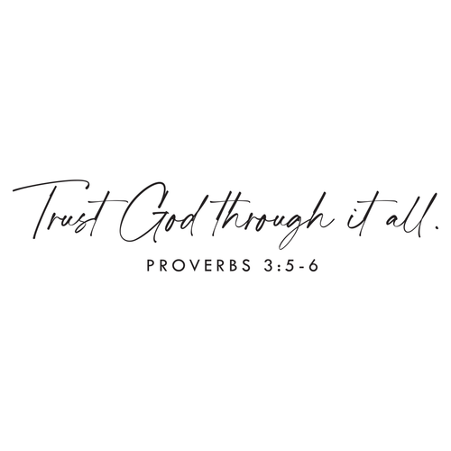 Mug Trust God Through It All  - 667665185574