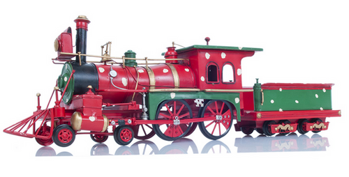 Metal Christmas Model Train - 640901138213