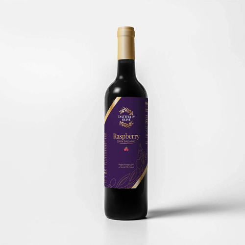 Raspberry Dark Balsamic Vinegar (12 Units Per Case) - 688201383889