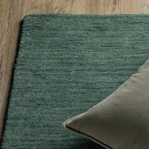10' X 13' Teal And Blue Wool Hand Tufted Area Rug - 608219391126