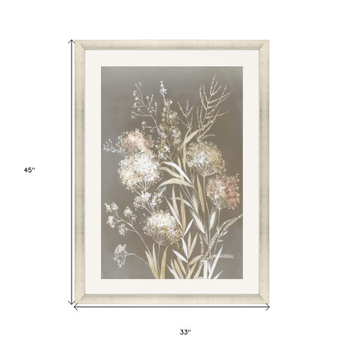 Delicate Bunch II Gold Framed Print Wall Art - 608219286378