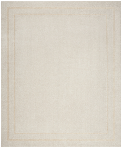 8' X 10' Ivory And Gold Indoor Outdoor Area Rug - 880016589467
