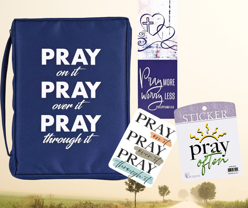 Sticker Faith And Pray Collection  - 603799705370