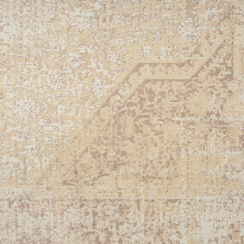 2' x 3' Beige Medallion Washable Non Skid Area Rug - 606114793748