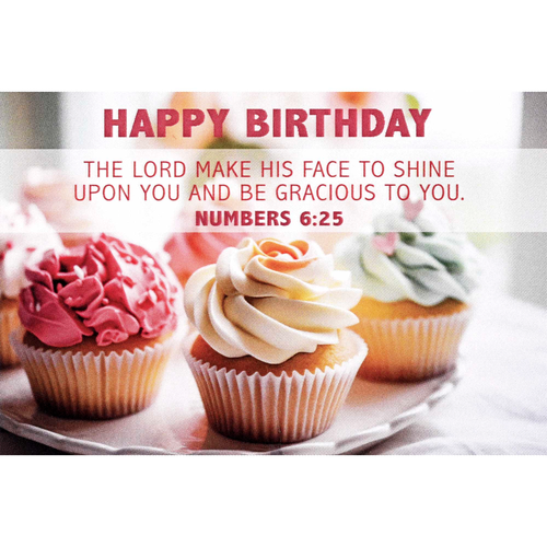 Itty Bitty Card Happy Birthday The Lord - 603799691925