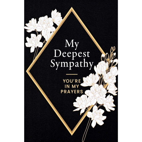 Itty Bitty Card My Deepest Sympathy