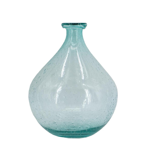 Bubble Glass Round Table Vase - 880016387582