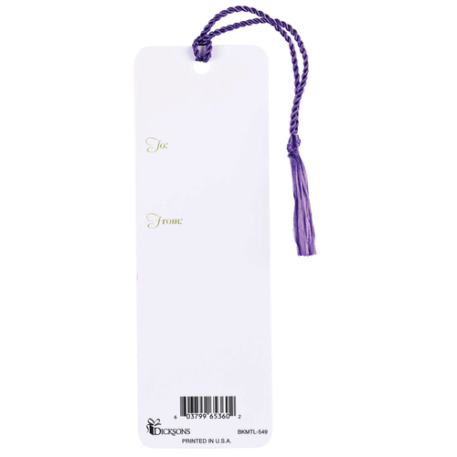 Tassel Bookmark I Said A Prayer Lavender - 603799653602