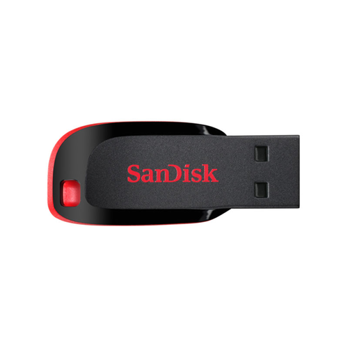 SanDisk Cruzer Blade USB Flash Drive, 128GB, USB 2.0, SDCZ50-128G-A46, Retail Pkg - 619659129057