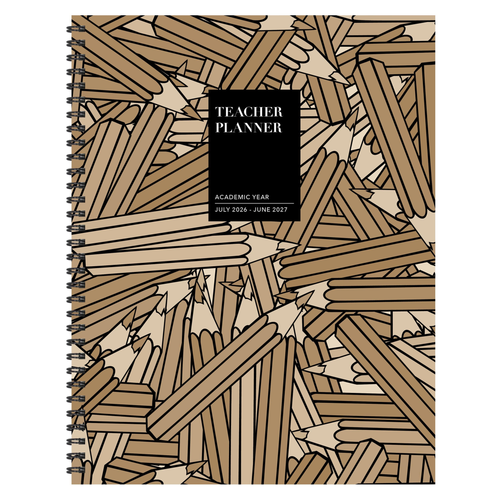 July 2026 - June 2027 Kraft & Lead Teacher and Home School Lesson Planning Book - 619344388080