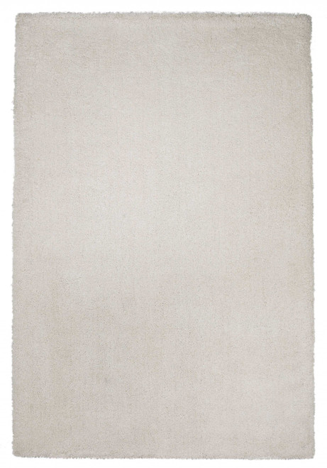 Homeroots Home Decor 8'x11' Ivory Indoor Shag Rug, Ivory, 8x11 Feet