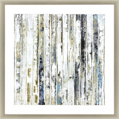 Visionaire 2 Framed Art Silver Picture Frame Print Wall Art - 606114161943