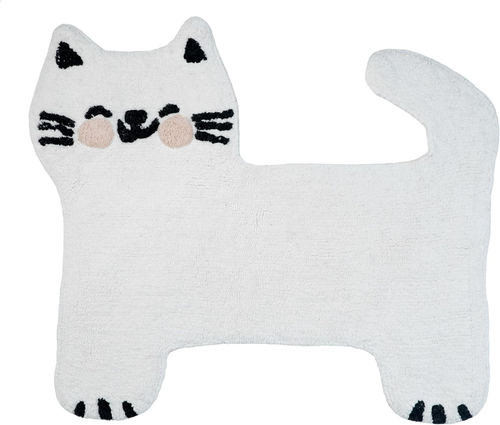 Kitty Cat Youthful Washable Area Rug - 880016507560
