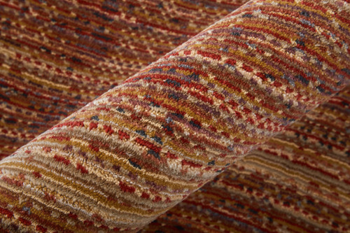 9' X 13' Tan and Brown Power Loom Area Rug - 608219257316