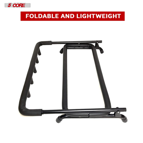 Guitar Rack 5 Slot Multi Guitars Stands Floor Safe Storage for Electric Acoustic Flying V Guitars - 810144133034