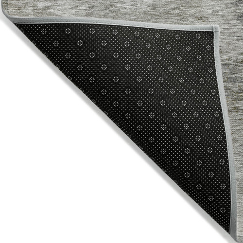 8' X 10' Beige Tan And Gray Abstract Washable Indoor Outdoor Area Rug - 608219126605