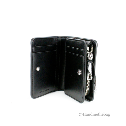 Marc Jacobs Mini Leather Compact Coin Pouch Wallet - 196611115582