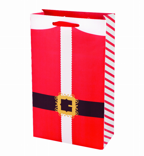 2-Bottle Santa'S Belt Wine Bag By Cakewalk - 876718031557