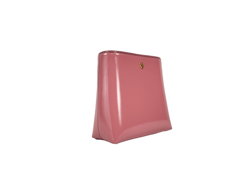 Tory Burch Patent Emerson Bucket Bag Purse - 197865047124