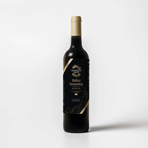 Italian Seasoning Infused Extra Virgin Olive Oil (12 Units Per Case) - 688201383858