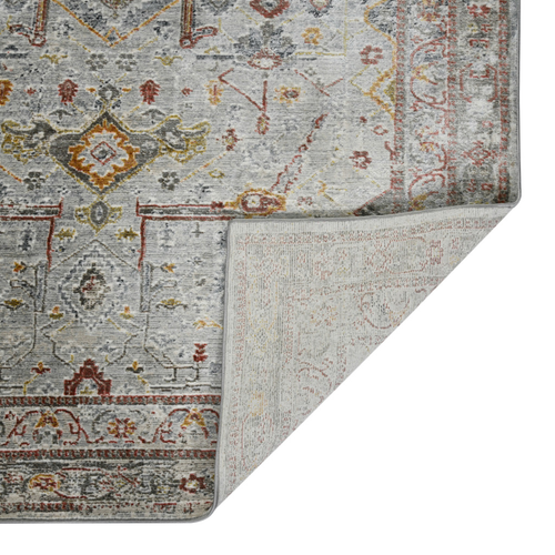 Rust Medallion Runner Rug - 880016769456