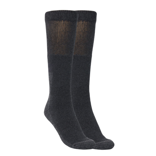 1 Pair Men's Over The Calf Tactical Socks Cushioned Military Boot Socks - 742137051738