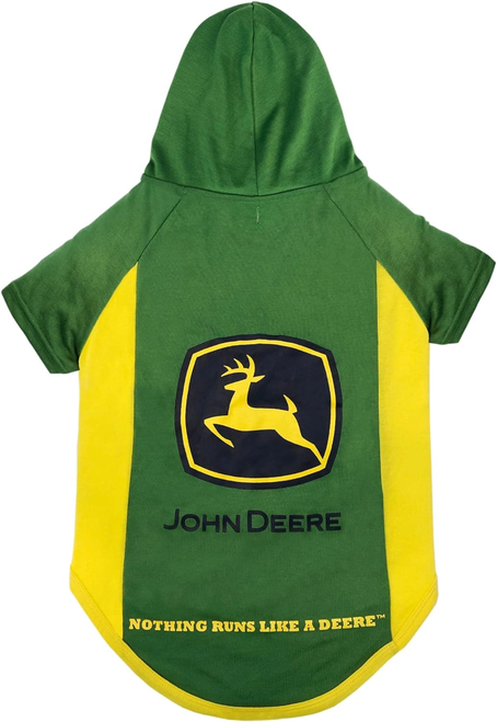 John Deere Tee Hoodie Tee Shirt - 849790128361