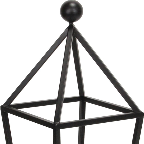 Geometric Metal Tabletop Lantern Candle Holder - 880016797107