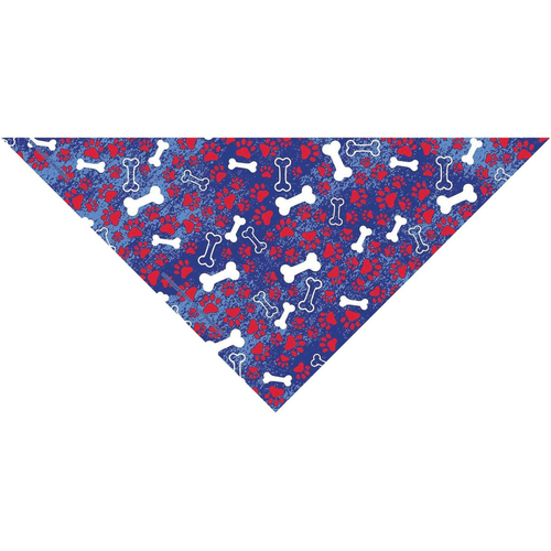 TP Patriotic Bones Bandana Blue - 070685005959