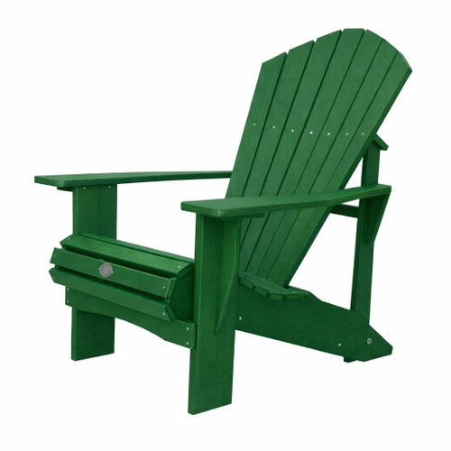 24" Green Heavy Duty Plastic Outdoor Adirondack Chair - 880024820996