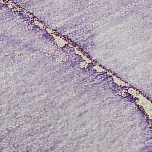 3' X 5' Purple Blue And Ivory Abstract Washable Area Rug With UV Protection - 880016793550