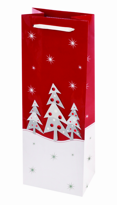 Frosty Forest Wine Bag - 876718002328
