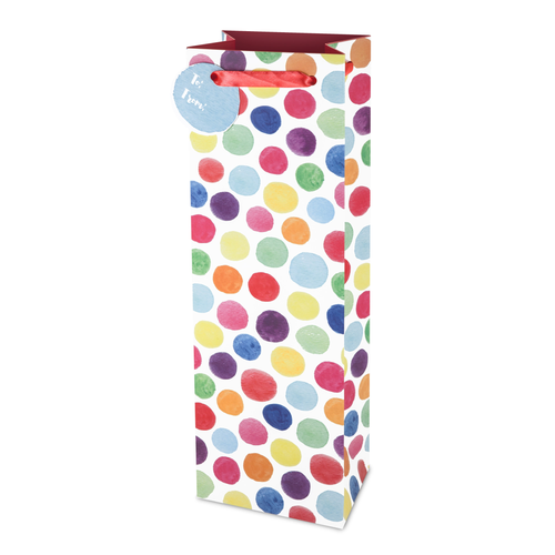 Watercolor Dot Wine bag - 876718047909