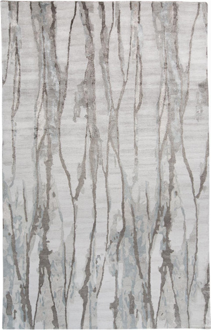 10' X 13' Taupe Ivory And Gray Abstract Tufted Handmade Area Rug
