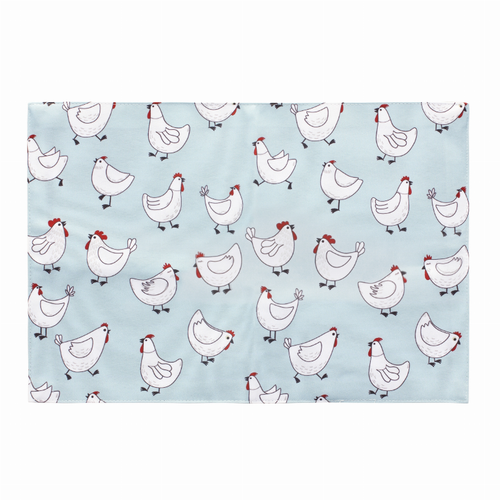 Placemat (Set of 4) 16"L x 13"W Polyester - 746427851831