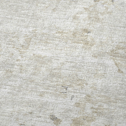 50" X 70" Ivory And Beige Abstract Microfiber Plush Throw Blanket - 880016800883