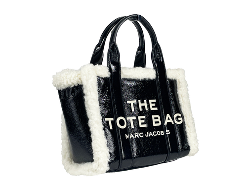 Marc Jacobs The Mini Crinkle Leather Tote Bag - 191267949741