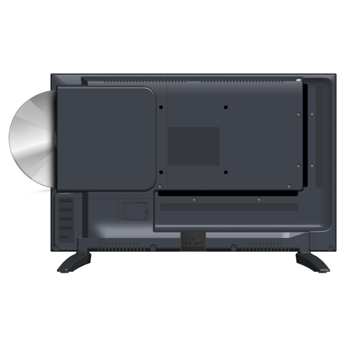Supersonic LED Smart HDTV with DVD Player ATSC & NTSC System ACDC Compatible - 639131219267