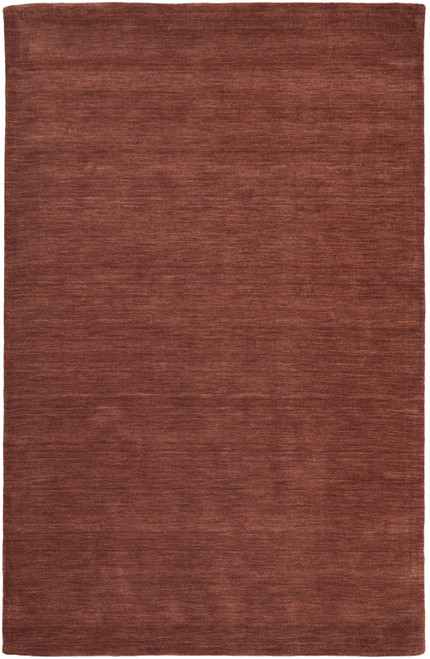 10' X 13' Orange And Red Wool Hand Woven Stain Resistant Area Rug - 606114105152