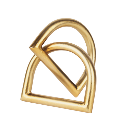 Iron Abstract Tabletop Sculpture - 880024893648